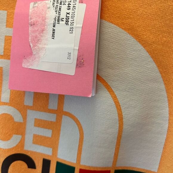 Men’s Gucci, X, the north face heavyweight, cotton sweatshirt size medium Italy - Picture 6 of 7